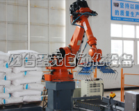 六（liù）軸機器人碼垛機